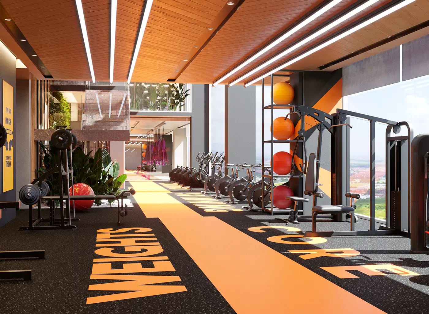 Modern Gym at The Ivy - Panama - Santa Maria