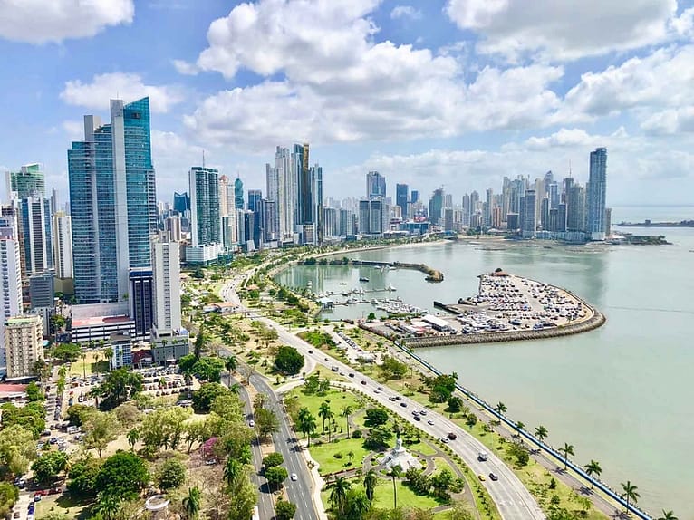 Panama real estate skyline
